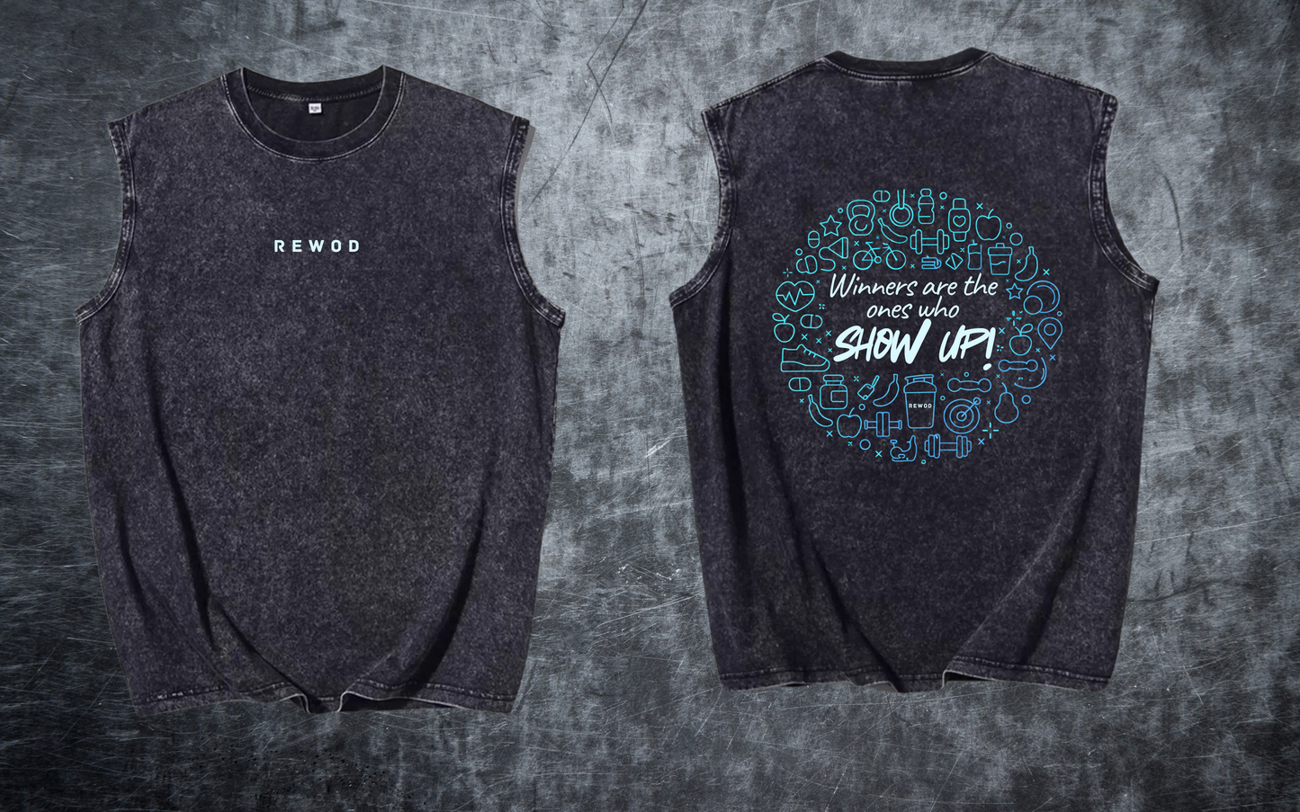 Winners Are The One Shows Up Tank Top
