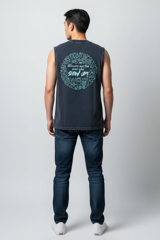 Winners Are The One Shows Up Tank Top