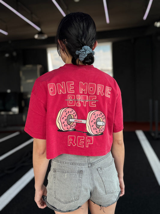 One More Rep Crop Top