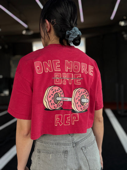 One More Rep Crop Top
