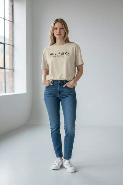 In My Lifting Era T-shirt Beige