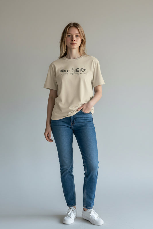 In My Lifting Era T-shirt Beige