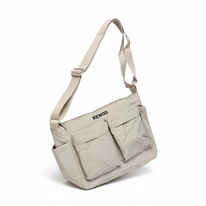 Unisex Casual Crossbody Bag - Water-Repellent & Large Capacity