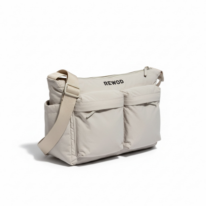 Unisex Casual Crossbody Bag - Water-Repellent & Large Capacity
