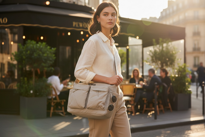Unisex Casual Crossbody Bag - Water-Repellent & Large Capacity