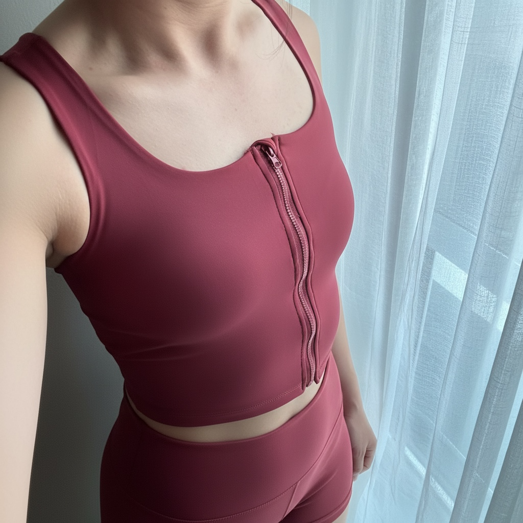Amber Front-Zip Sports Bra