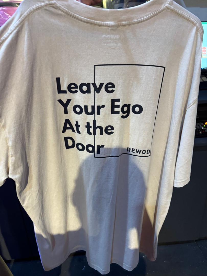 Leave your Ego at the Door Over Size Tee