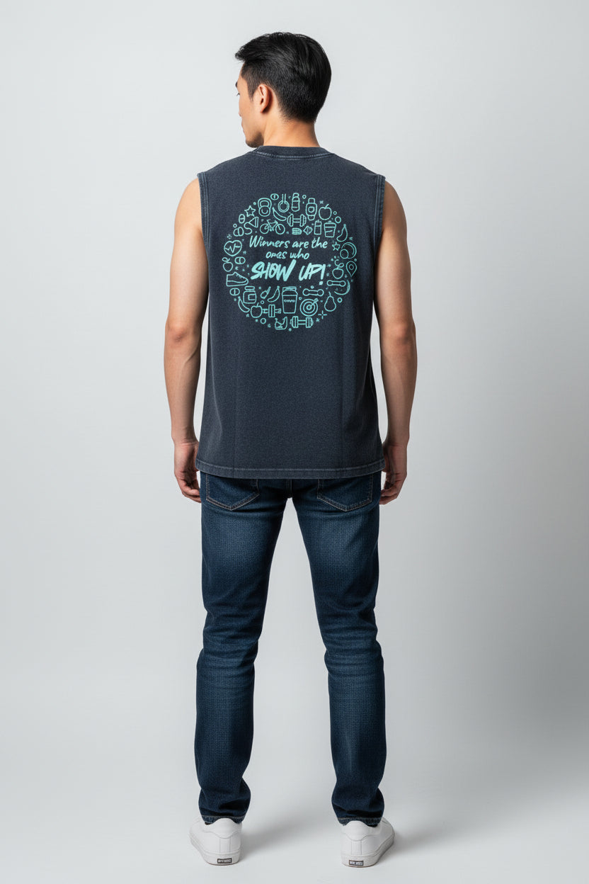 Winners Are The One Shows Up Tank Top