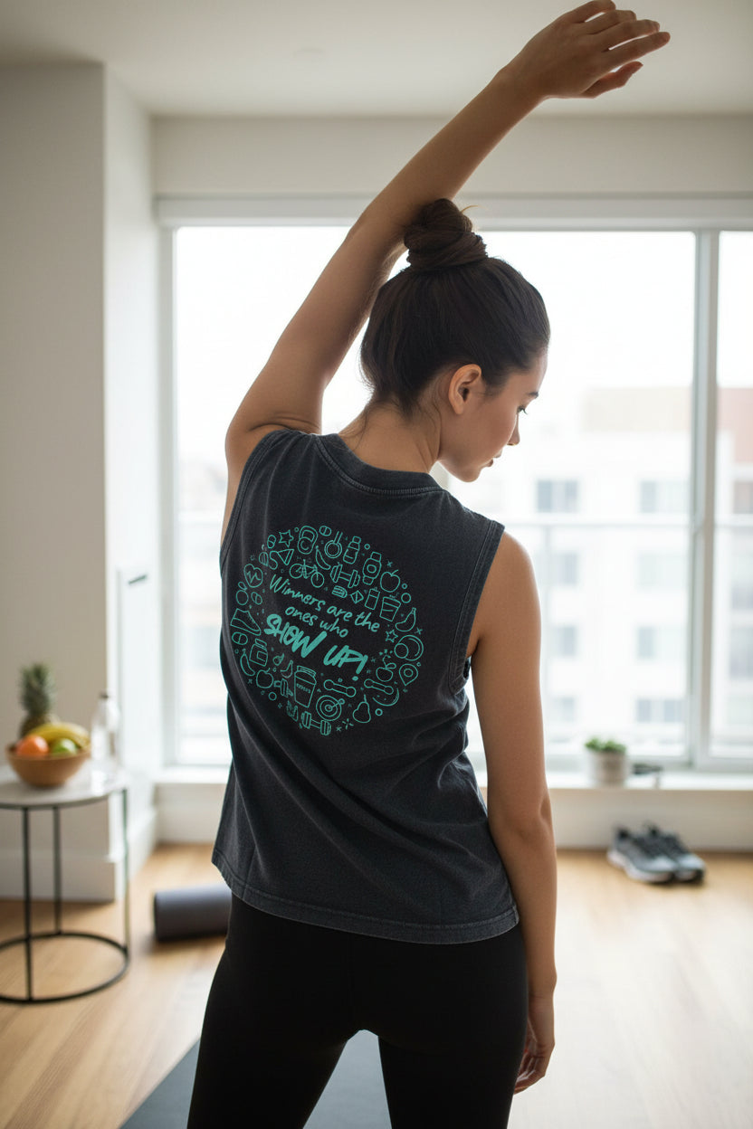 Winners Are The One Shows Up Tank Top