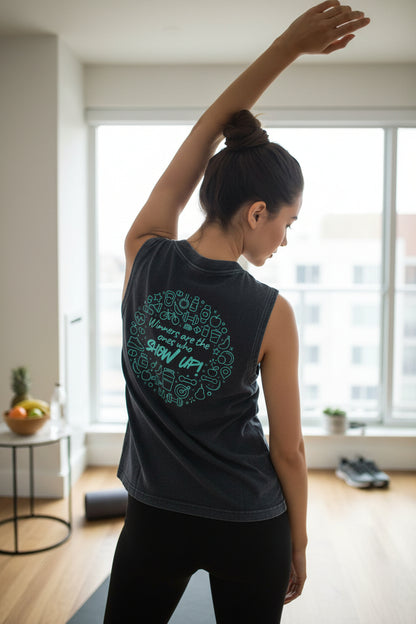 Winners Are The One Shows Up Tank Top