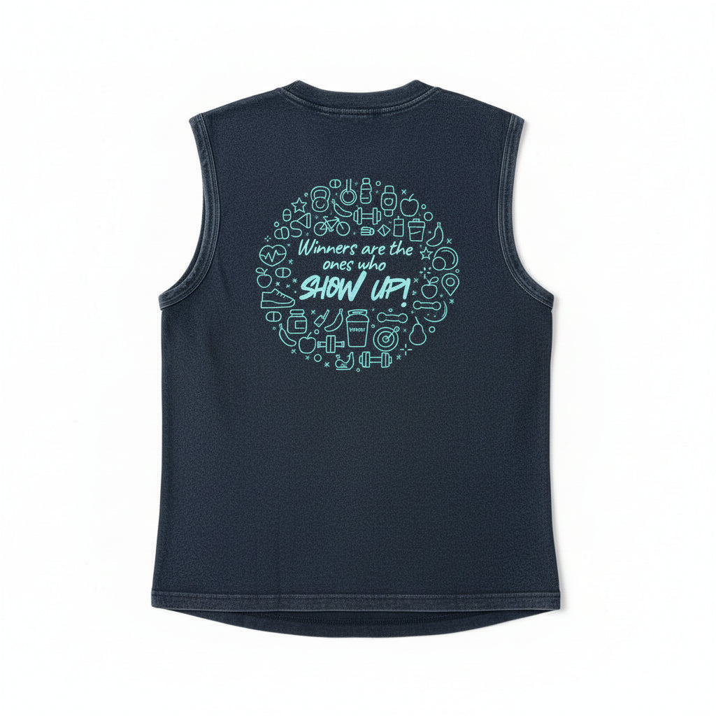 Winners Are The One Shows Up Tank Top