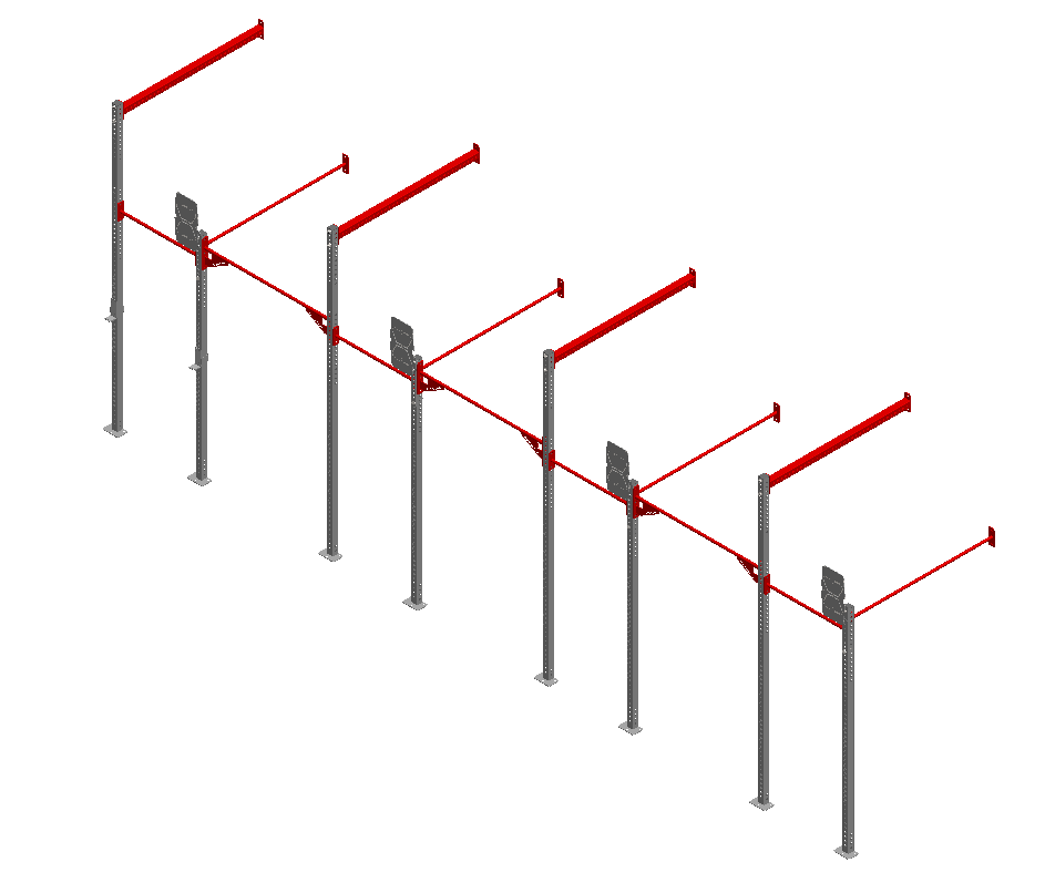 Cluster Wall Ball Target