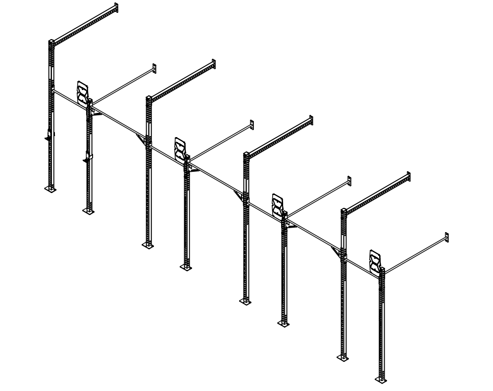 Cluster Wall Ball Target