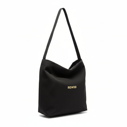 Women's Nylon Bucket Bag - Lightweight & Versatile