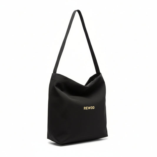 Women's Nylon Bucket Bag - Lightweight & Versatile