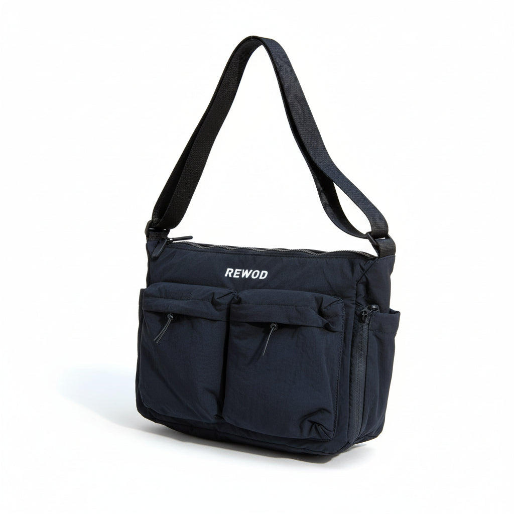 Unisex Casual Crossbody Bag - Water-Repellent & Large Capacity