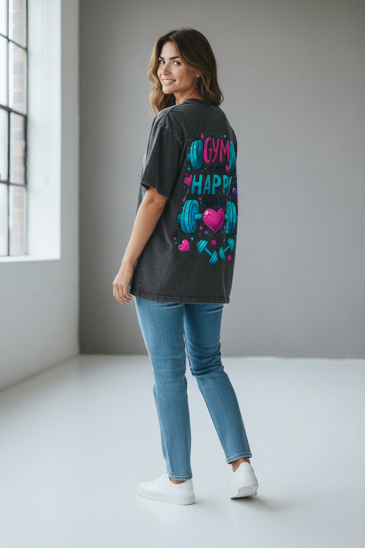 Gym Is My Happy Place T-Shirt